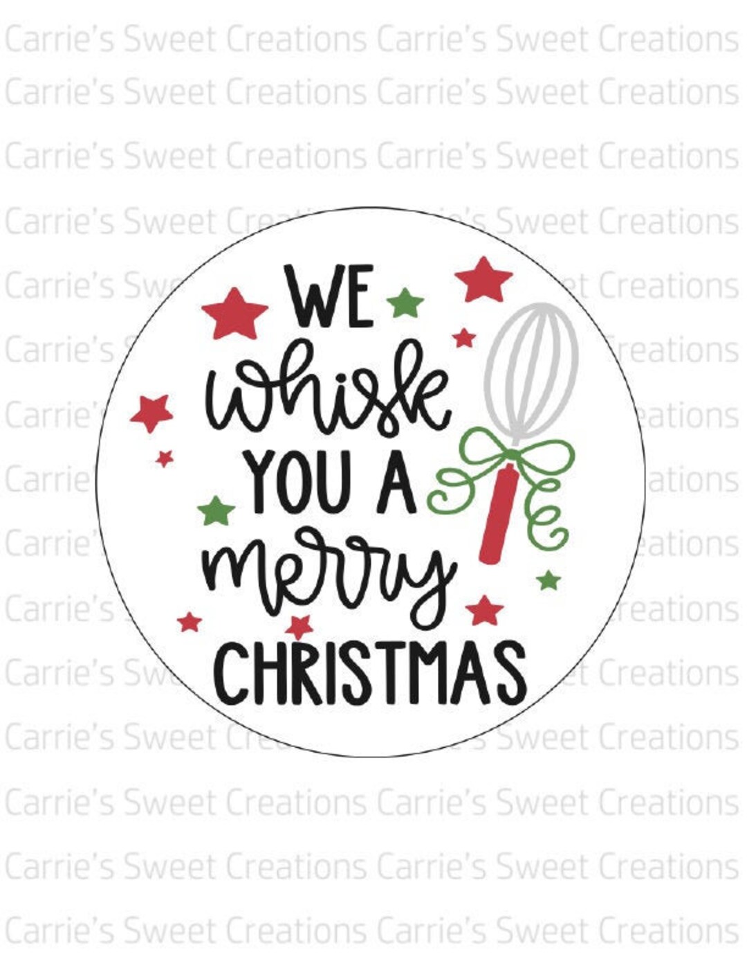 We Whisk You A Merry Christmas Printable Tags Cookie Tags Christmas Party Tags Digital Download - Etsy