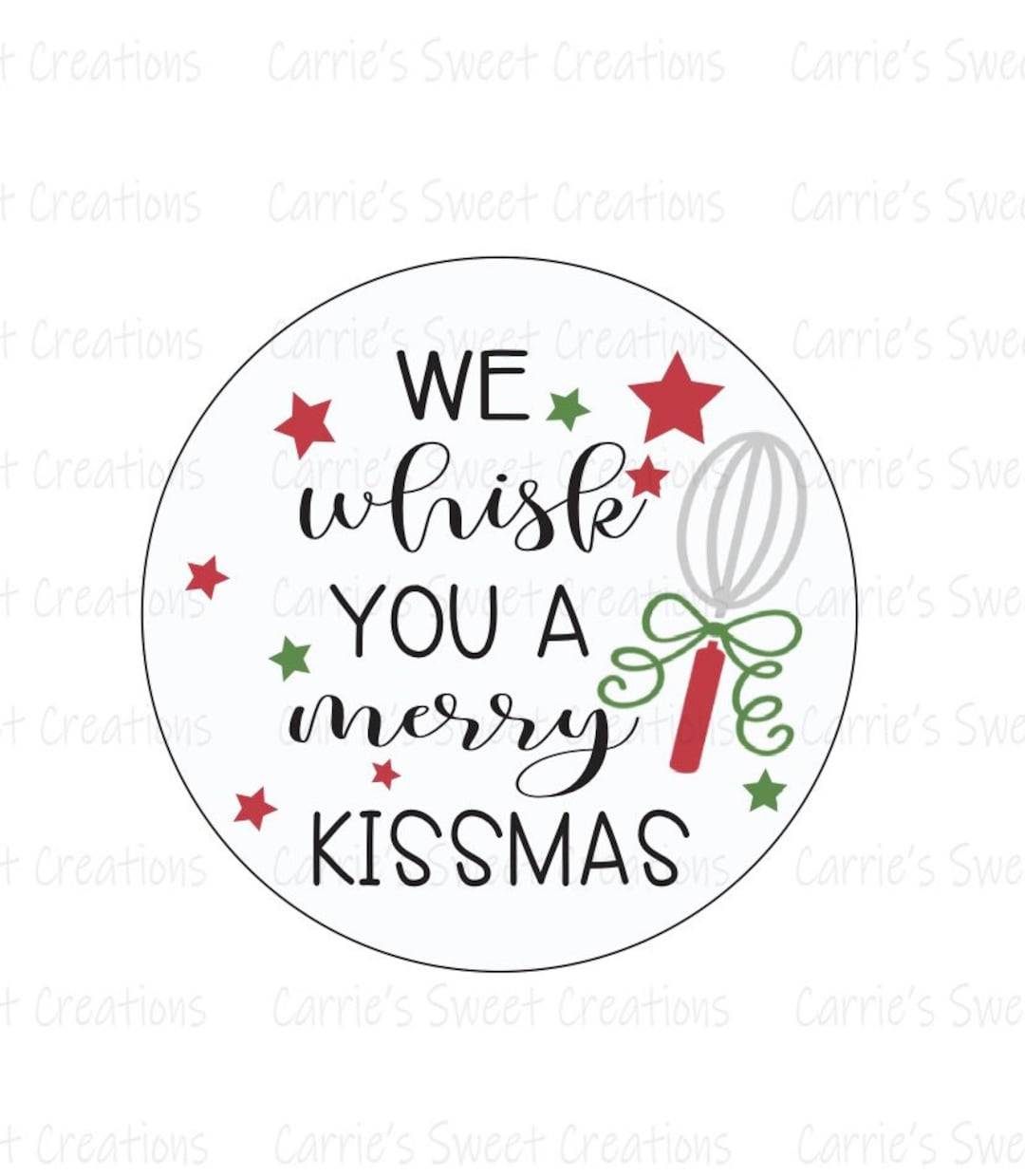 We Whisk You A Merry Kissmas Printable Tags Cookie Tags Christmas Gift