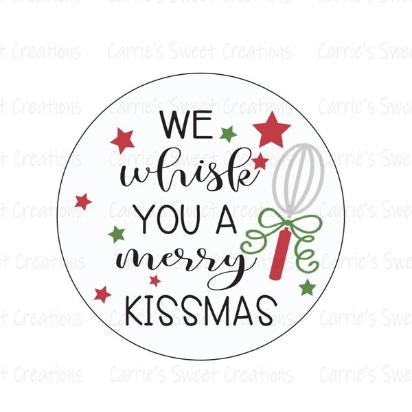 We Whisk You a Merry Christmas Etsy