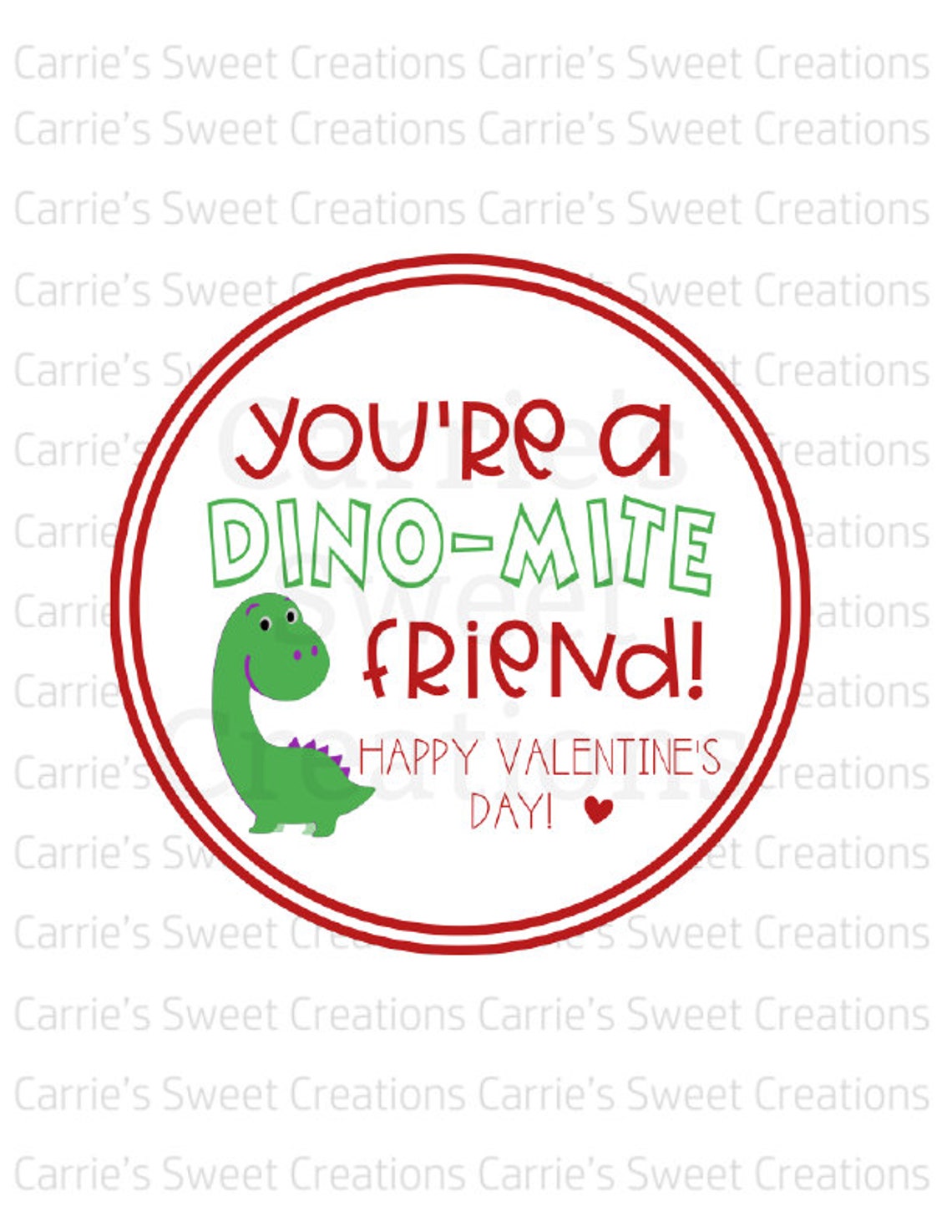You re A Dinomite Friend Printable Tag Valentine s Etsy Ireland