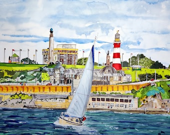 Plymouth Hoe, Seafront