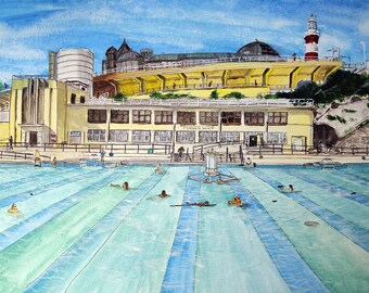 The World Famous Tinside Lido, Plymouth