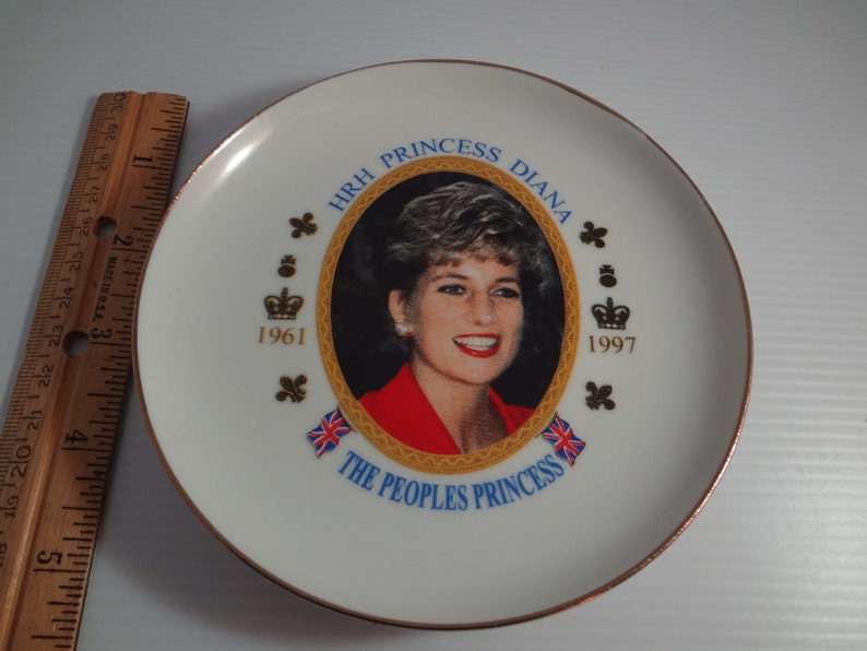 Princess Diana Plate Princess of Wales British Royalty | Etsy