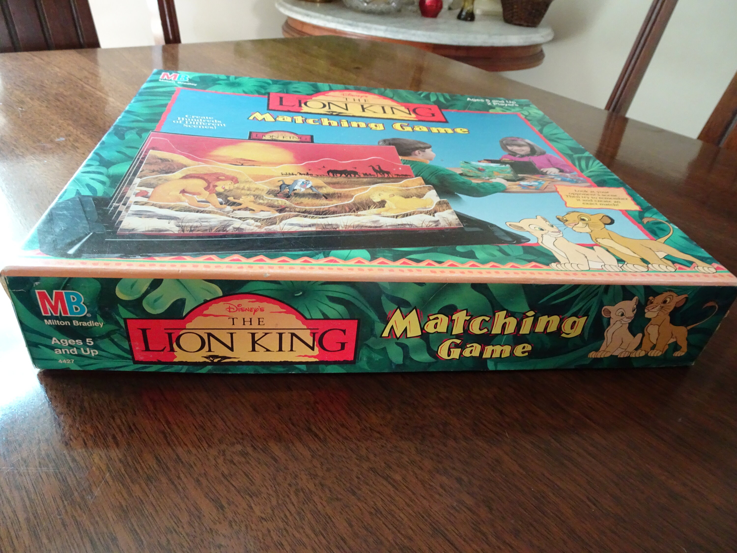 Lion King Matching Game Vintage Milton Bradley Game Lion | Etsy Ireland