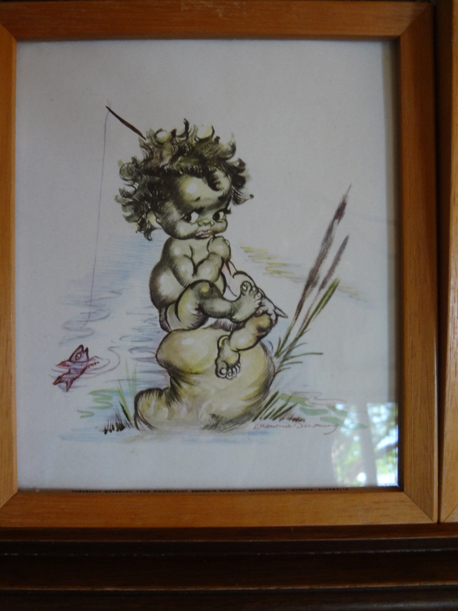 Brownie Downing Aboriginal Vintage Art Prints Bush Babies Etsy