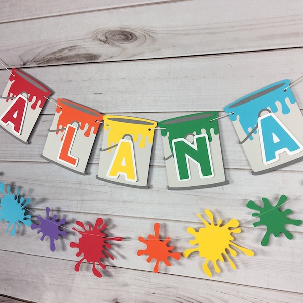 Art Party Banner - Art Banner Art Party Decorations Art Baby Shower Decorations Paint Party Art Birthday Decorations Baby Sprinkle