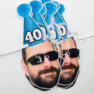 Personalized Birthday Banner, Custom Head Birthday Banner, Custom Birthday Photo Banner, Face Banner, Personalized Banner