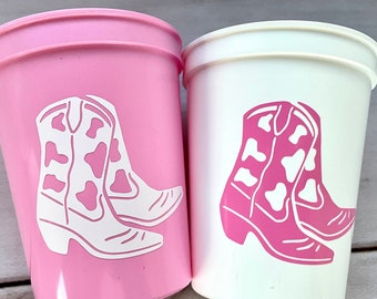 Cowgirl Birthday, Lets go girls, First rodeo birthday cups, first rodeo Party Cups, personalized cowgirl cups, not my first rodeo birthday