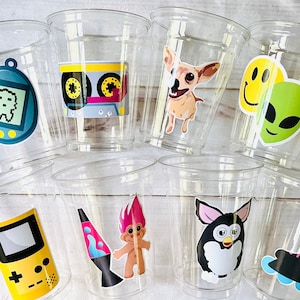 I love the 90’s Party Cups Disposable 90’s Party Cups 90’s Birthday Decorations