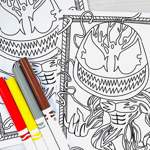 970 Cute Venom Coloring Pages  Latest Free