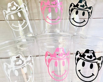 Cowgirl Birthday cups - Cowgirl Cups Cowgirl Party Decorations Cowgirl Bachelorette Party Cowgirl Hat Birthday Rodeo Party, Let's Go Girls