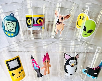 I love the 90’s Party Cups Disposable 90’s Party Cups 90’s Birthday Decorations