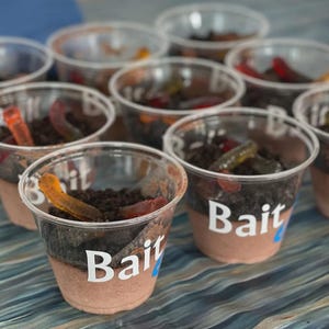 Fishing Party Cups - fishing birthday party decorations, gone fishing, fishing baby shower, o fishally one, fishing 1st birthday boy