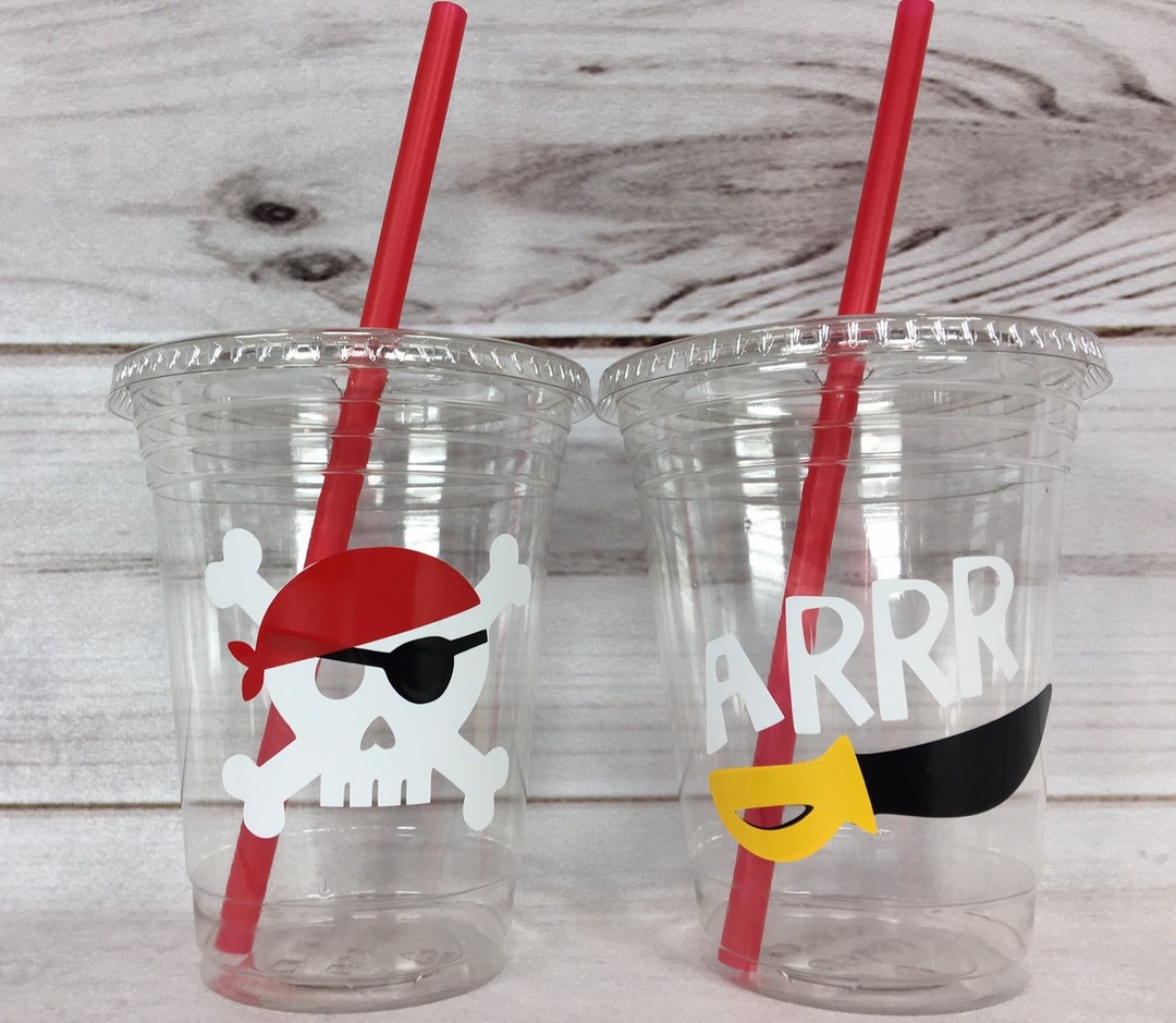 Pirate Party Cups Disposable Pirate Cups Pirate Party Decorations Happy