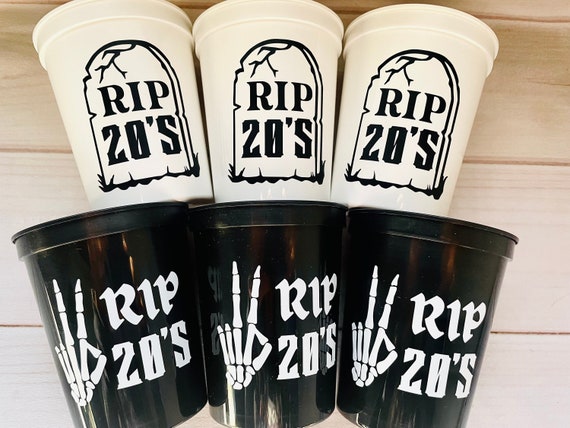 Death to My 20s Party Cups, 30th Birthday Favors