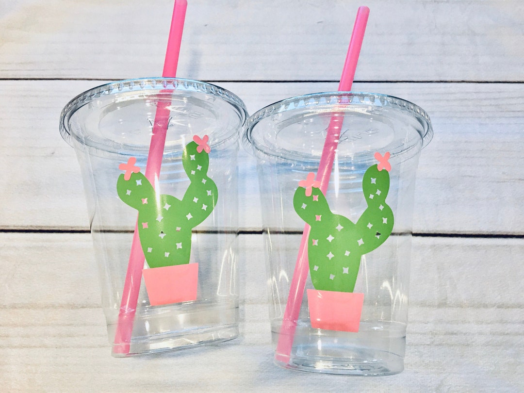 Cactus Party Cups Fiesta Cups Cactus Party Decorations Cactus Baby
