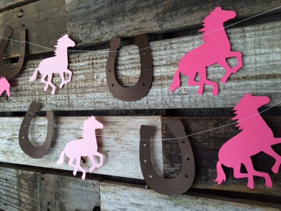 Cowgirl Party Garland Cowgirl Garland Cowgirl Party Etsy