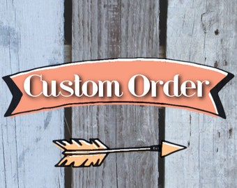Custom order for Sandra Velasco