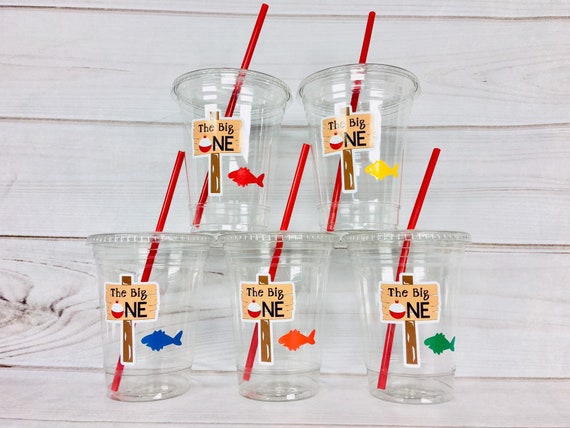 The Big One Fishing Party Cups O Fishally One, Fishing Birthday, Fishing  Party Decorations, First Birthday Boy, Gone Fishing, Party Favors 