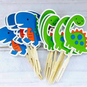 Dinosaur Party Cupcake Toppers - Dinosaur Cupcake Toppers Dinosaur Party Decorations Dinosaur Baby Shower Decorations Dinosaur Birthday