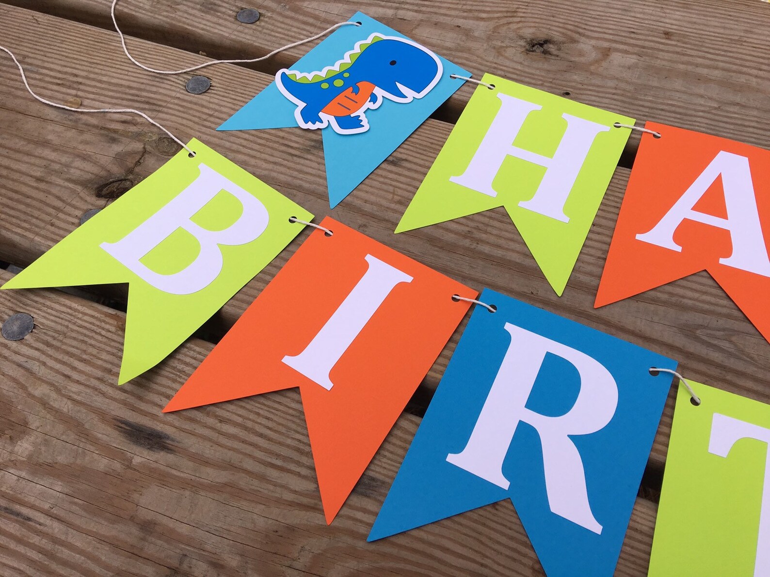 Dinosaur Birthday Banner Dinosaur Banner Dinosaur Birthday Etsy