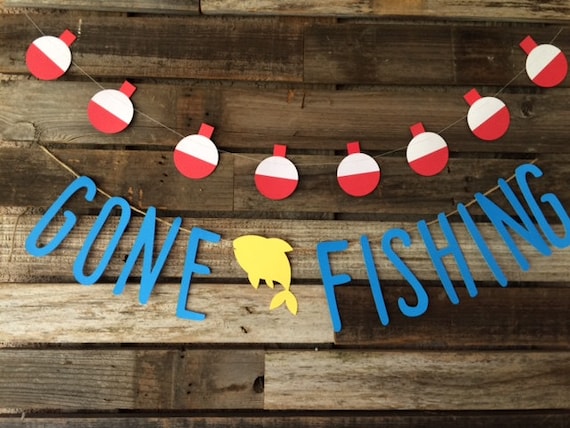 Gone Fishing Party Garland Fishing Garland Fishing Birthday Decorations  Happy Birthday Fishing Party Decorations -  Canada