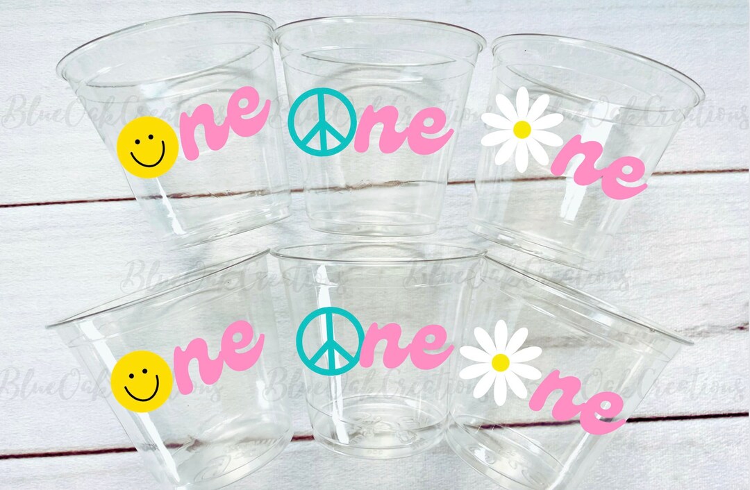 Groovy Birthday, Groovy One Birthday, Groovy Birthday Cups, Groovy One ...