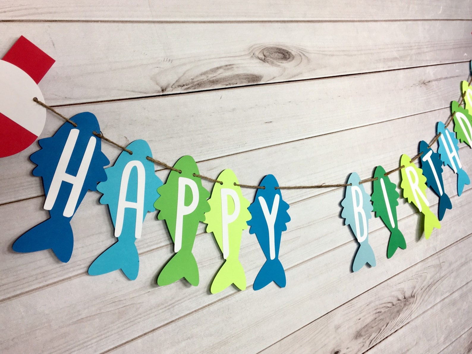 Fishing Birthday Banner Fishing Banner Fishing Birthday Etsy