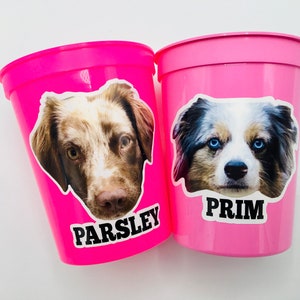 Personalized Dog Face, Bachelorette party games, Mom is Getting Married Cups, Bachelorette Party Favors with Dog, Bachelorette party favors image 8