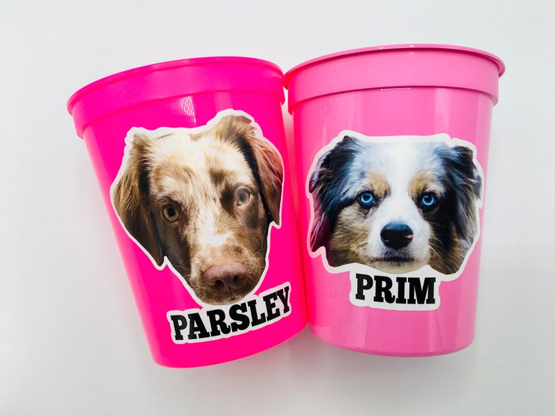 Personalized Dog Face, Bachelorette party games, Mom is Getting Married Cups, Bachelorette Party Favors with Dog, Bachelorette party favors image 8
