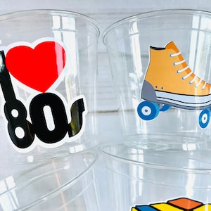 80s Party Cups - 80s Party Decorations, I Love the 80s Party Cups, 80 ...