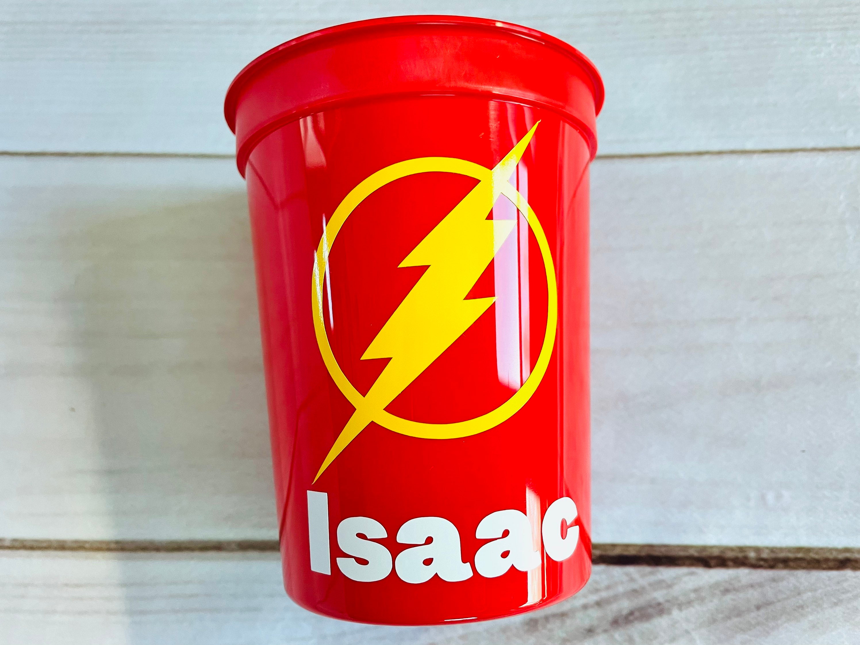 Flash Party Cups Reusable 16oz Stadium Cups Super Hero Favors Etsy