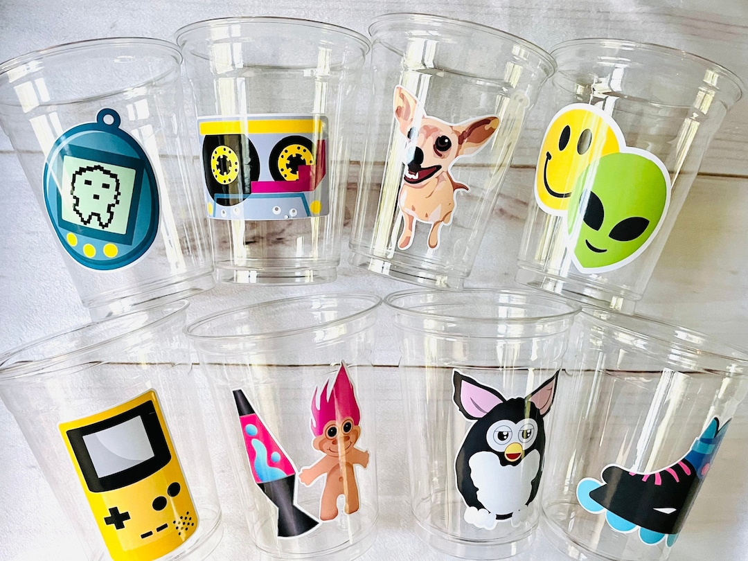 I Love the 90s Party Cups Disposable 90s Party Cups 90s Birthday