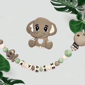 Clip per capezzoli personalizzata dell&#39;elefante e giocattolo in silicone