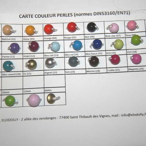 Perle en bois rondes diamètre 10mm (lot de 50 perles)