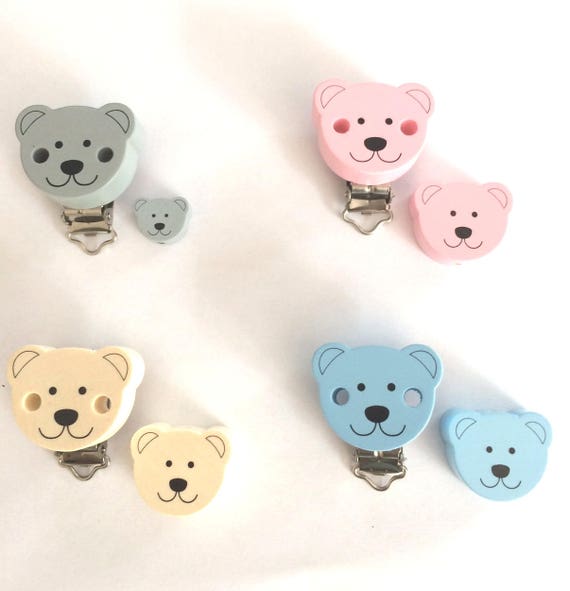 teddy bear with pacifier