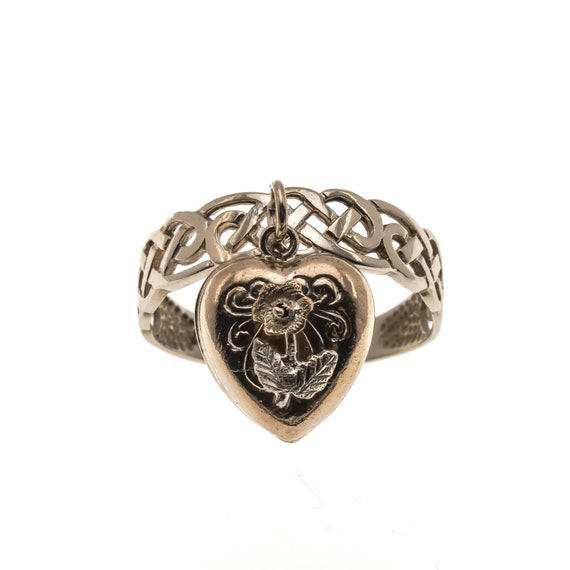 Celt's Charm - Victorian 15K 'Celtic Heart Charm'