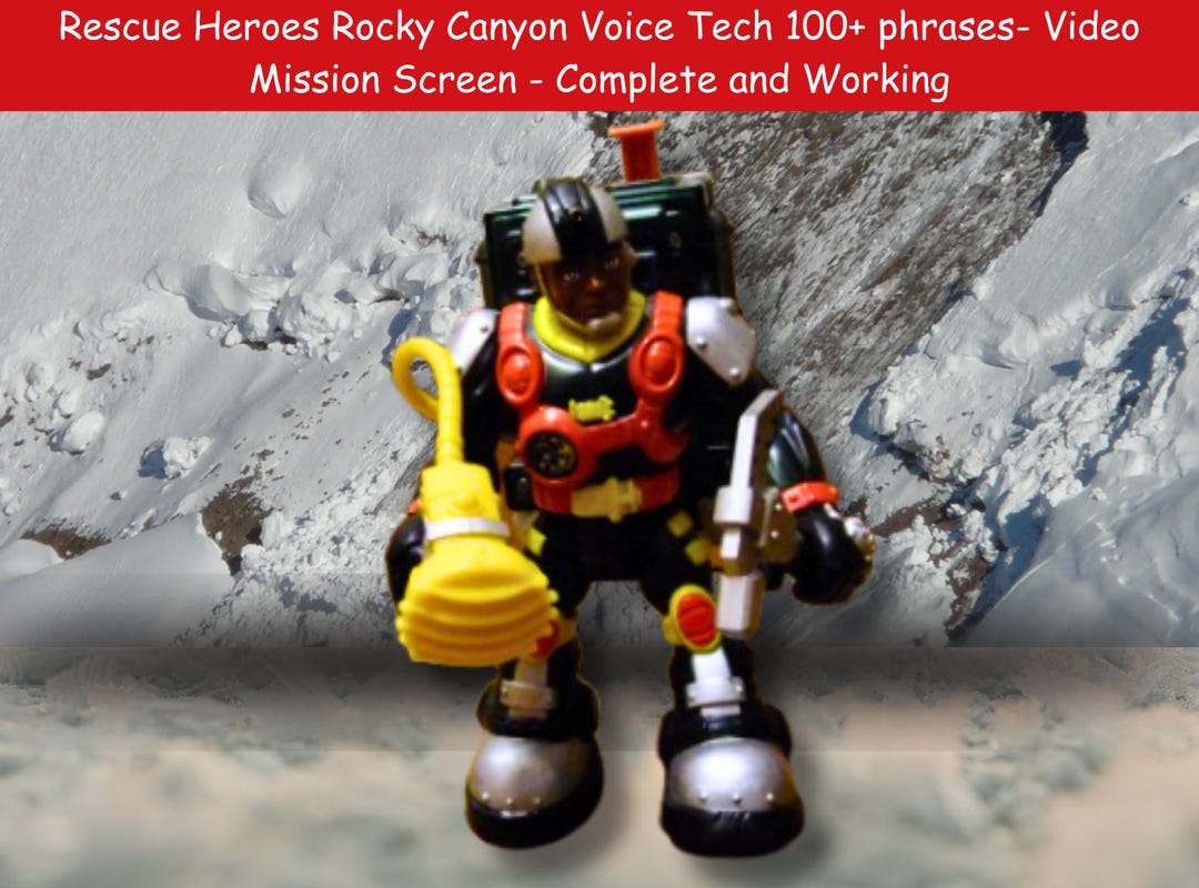 Rescue Heroes Action Figures, Complete With Accessories, Excellent ...