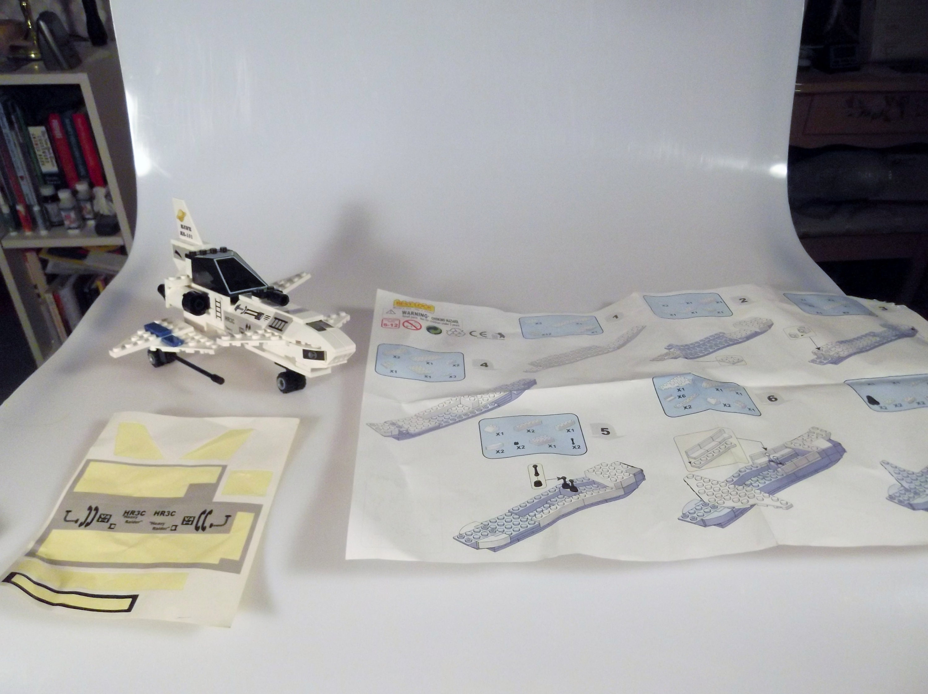 Best-lock War of Outer Planets Hawk HA-101 Complete Building Set