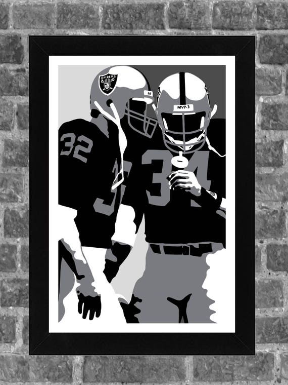 black and white bo jackson