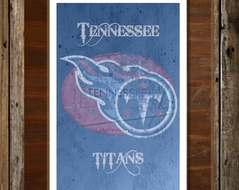 Nashville Tennessee Map Topographical Sports Print Art 11x17