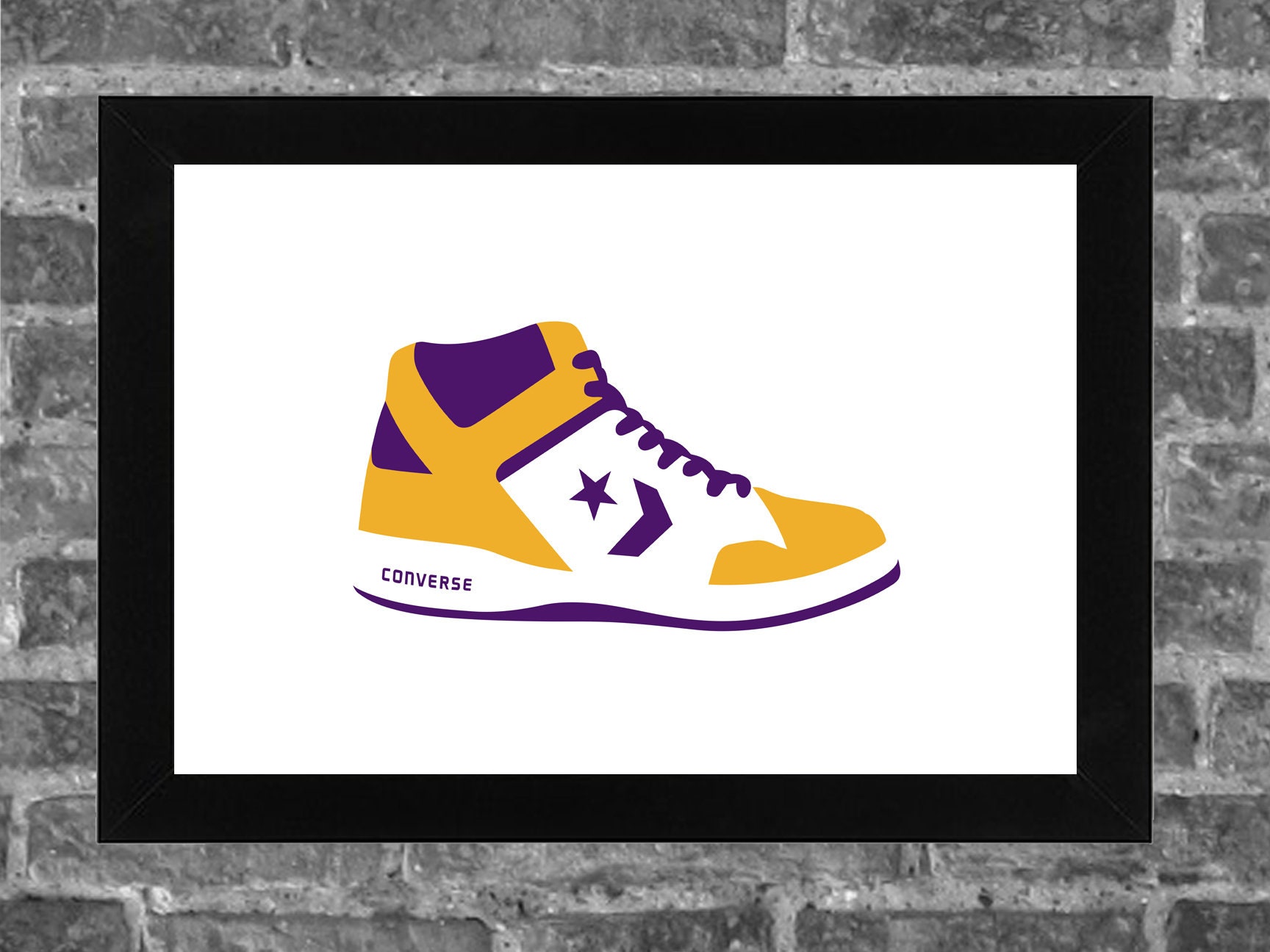 Buy Converse Shoe Johnson Showtime Los Angeles Lakers Online in - Etsy