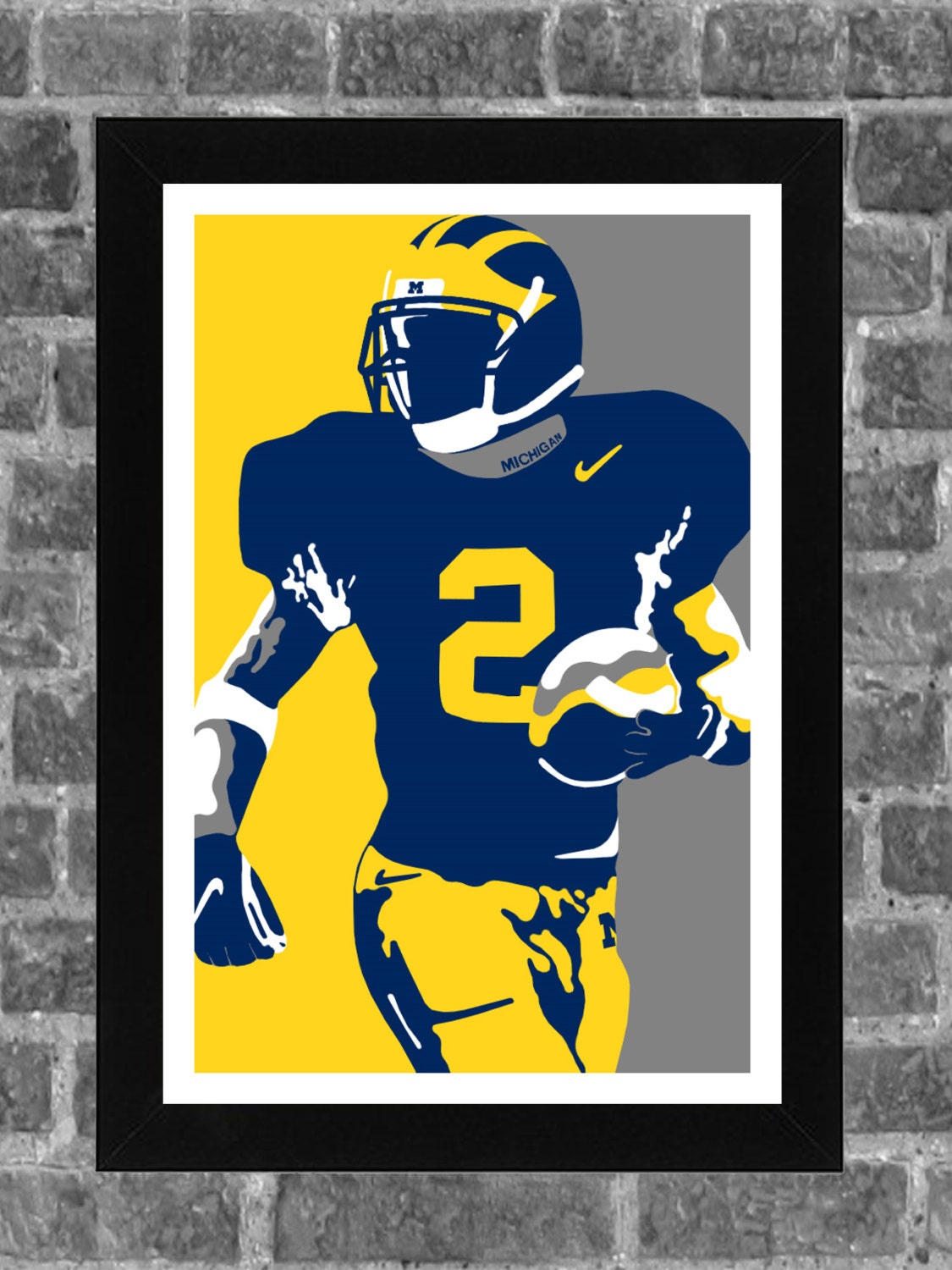 Charles Woodson Michigan Wolverines Football Jersey - Men's XL Facsimile Autographed