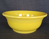 Fiesta Ware Yellow Serving Bowl, Fiesta Yellow Vegetable Serving Bowl, 9 1 4 in. Yellow Fiestaware Serving Bowl