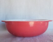Pyrex Flamingo Pink Round Casserole, Flamingo Pink Pyrex Dish, Pink Pyrex Round Casserole, 8 3 4 in.