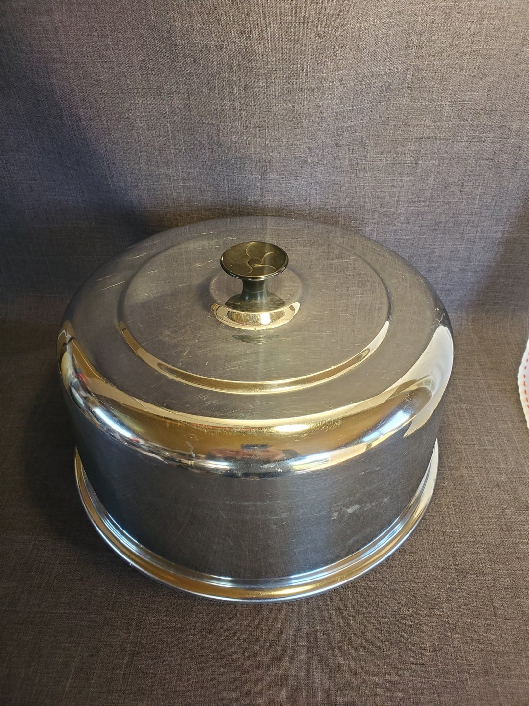 Stainless Steel Cake Lid Stainless Steel Cake Stand Lid Etsy