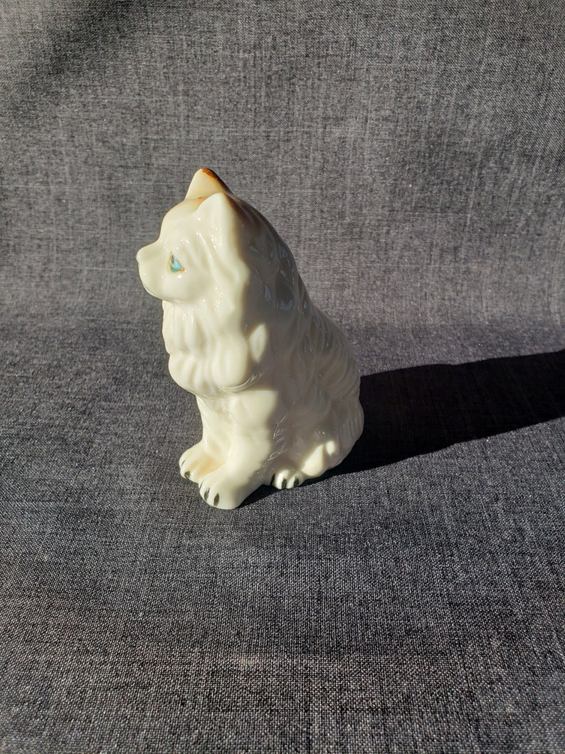Vintage Porcelain Cat Figurine Cat Figurines Vintage | Etsy