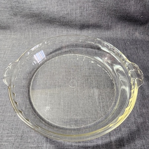 Pyrex Originals Clear Pie Pan, Pyrex Pie Pan 10 in. Pyrex Clear Pie Baking Plate, Pyrex Originals