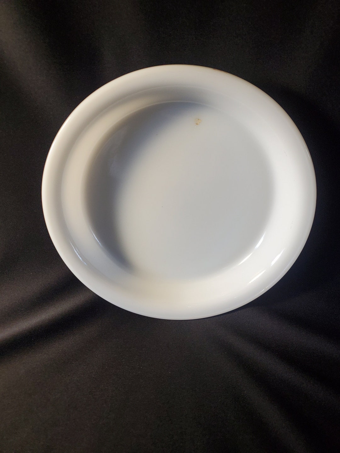 Vintage Federal Milk Glass Pie Pan Vintage Federal Pie Pan Etsy