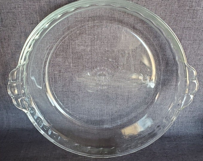 Pyrex Originals Clear Pie Pan, Pyrex Pie Pan 9 In. Pyrex Clear Pie Baking Plate, Pyrex Originals